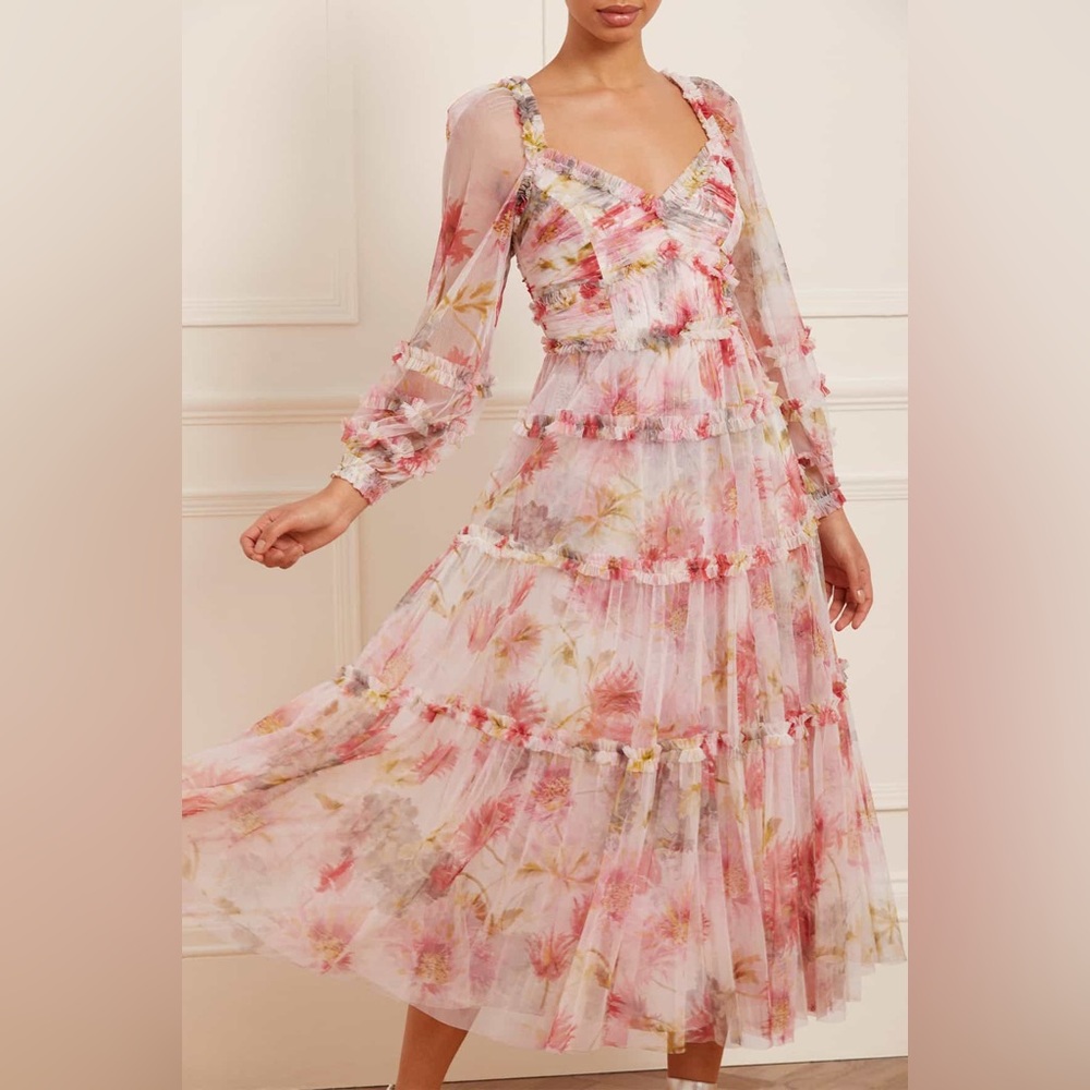 Needle & Thread | Size 6 | Iris Bloom Dress